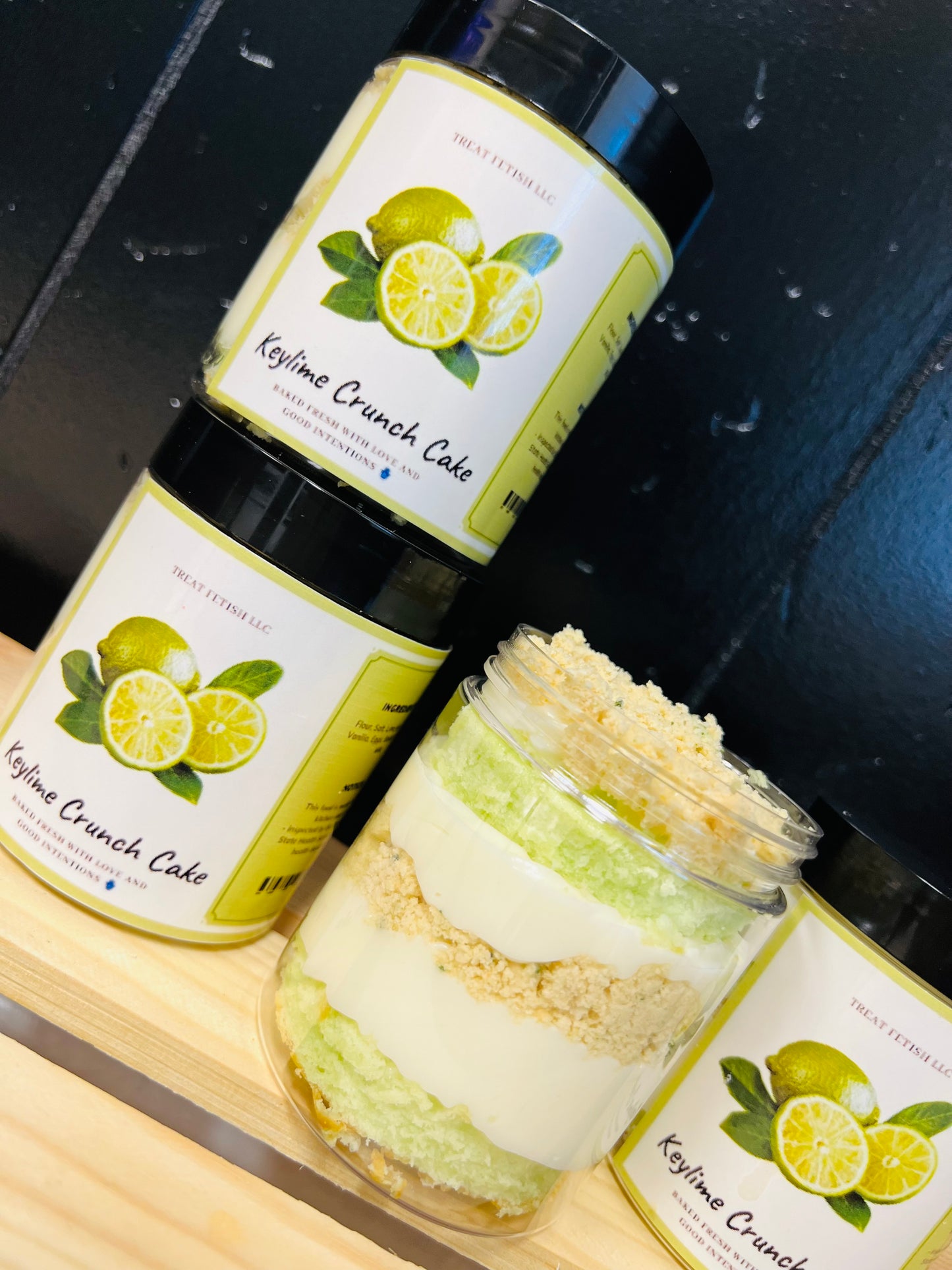 💚 Favor Ain’t Fair – Key Lime Cake Jar