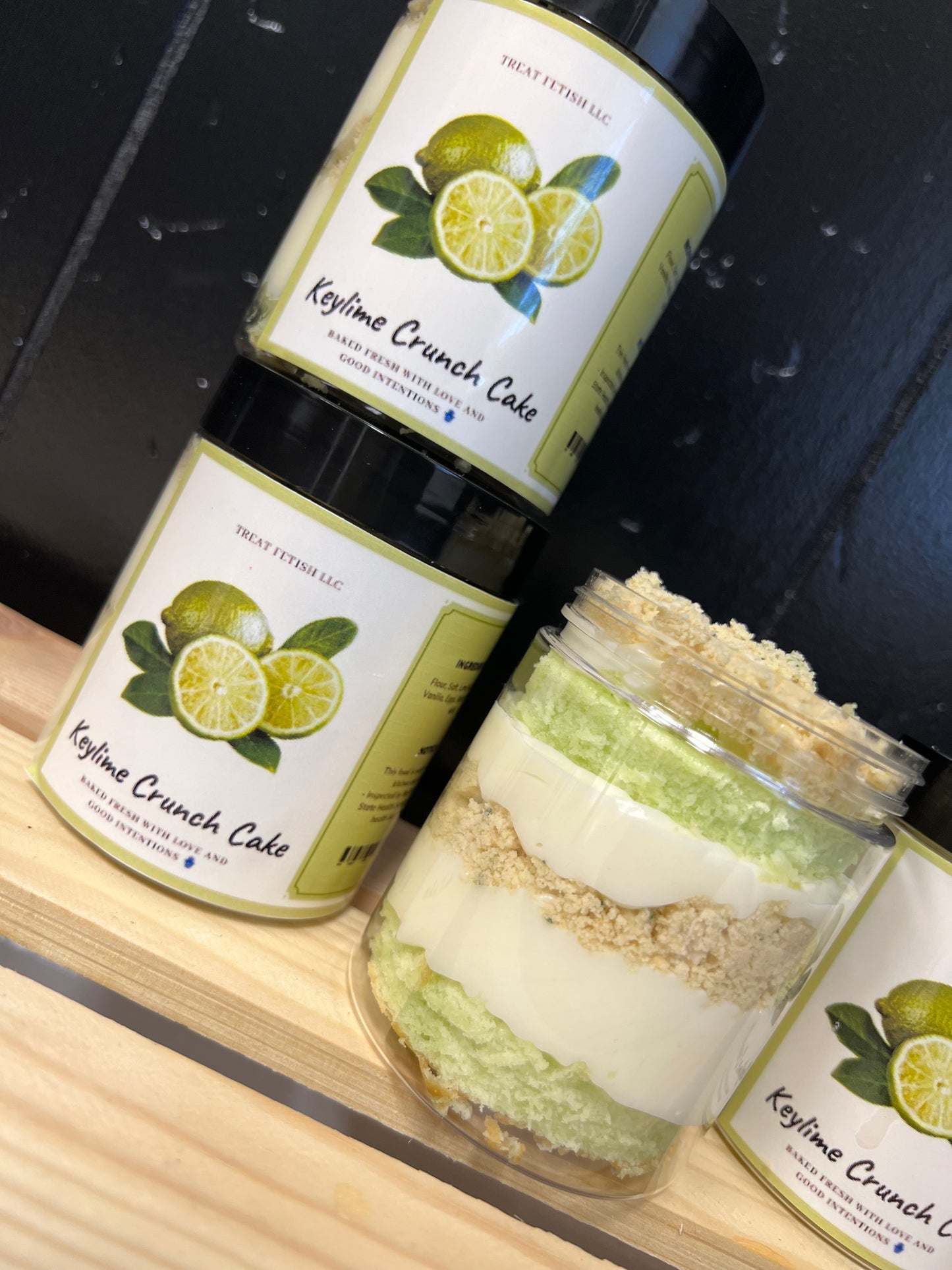 💚 Favor Ain’t Fair – Key Lime Cake Jar